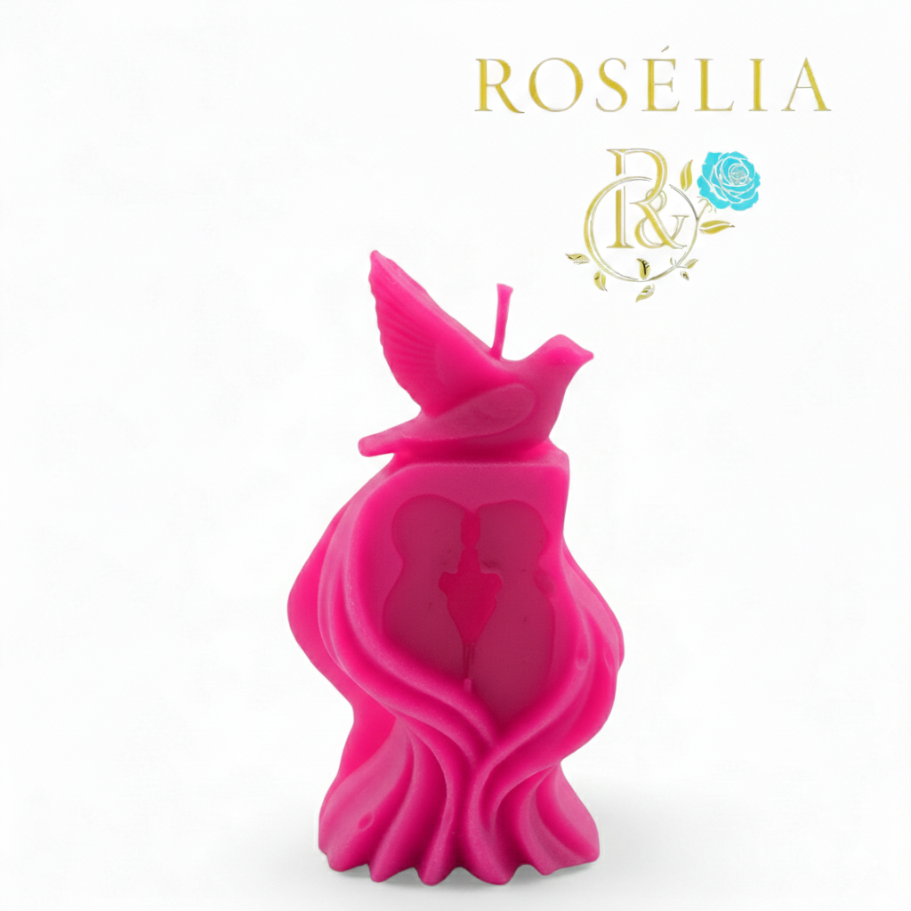 "Evlilik Teklifi" ile Başlayan Sonsuz Mutluluk Valentine Collection Dekoratif Mum - Sevgililer Günü | Rosélia