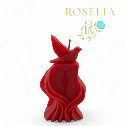 "Evlilik Teklifi" ile Başlayan Sonsuz Mutluluk Valentine Collection Dekoratif Mum - Sevgililer Günü | Rosélia
