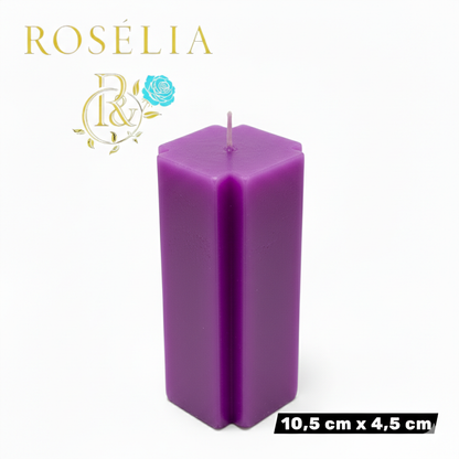 Sütun Geometrik Seri Dekoratif Mum | Rosélia