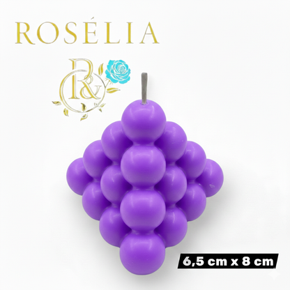 Zamanın Ötesinde Bir Işık: Rosélia Piramit Serisi Dekoratif Mum | Rosélia