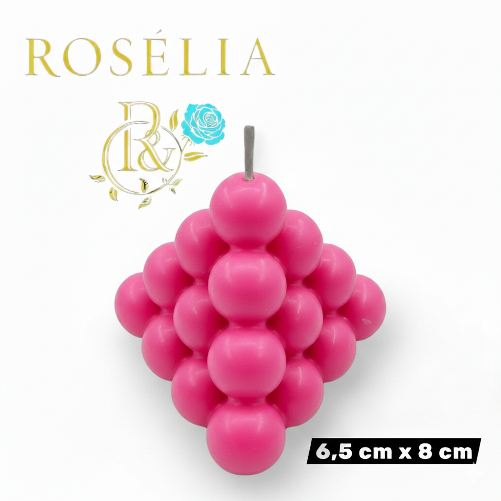 Bubble Serisi Dekoratif Mum | Rosélia