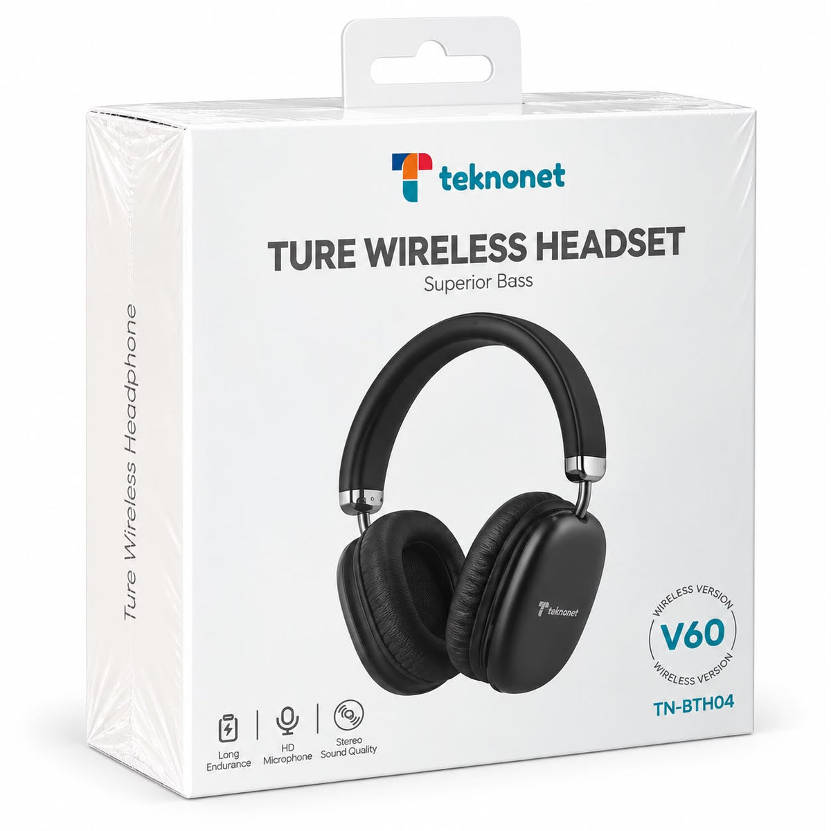 Teknonet TN-BTH04 V60 Kulak Üstü Kulak Üstü Kulaklık NT-117099
