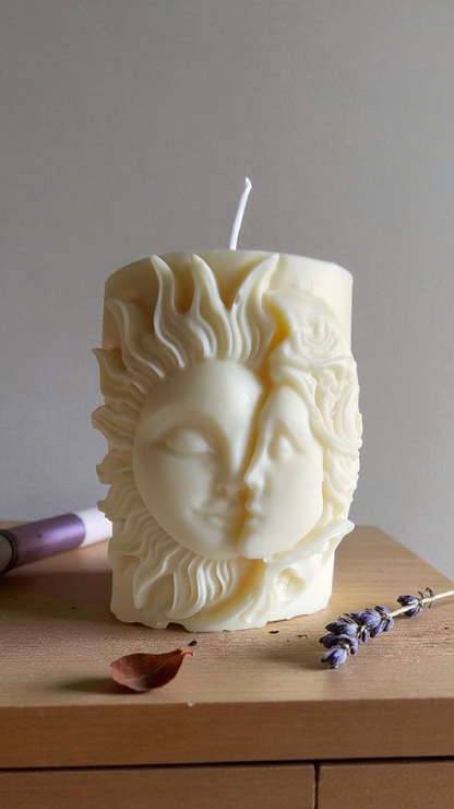 Rosélia Ay ve Güneş Baton Mum