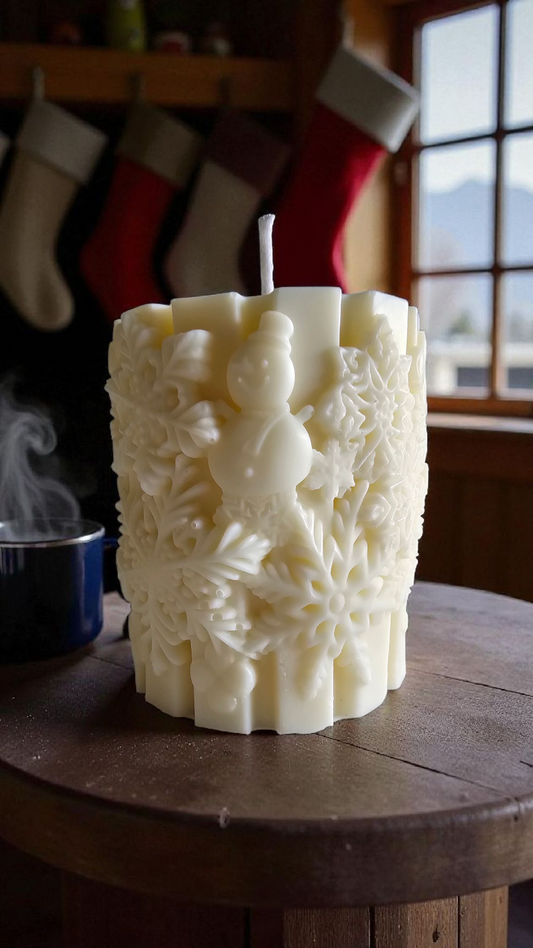 Rosélia Kardan Adam Baton Mum Yılbaşı Konsepti