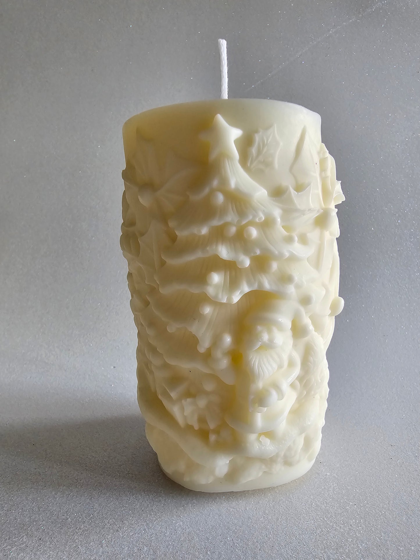 Rosélia Noel Baba Baton Mum Yılbaşı Konsepti