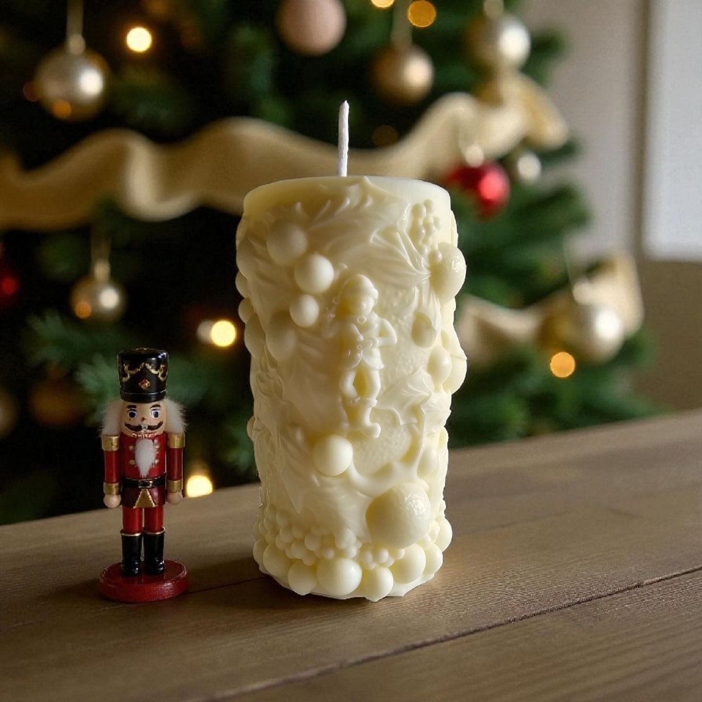 Rosélia Elfli Batom Mum Yılbaşı Konsepti