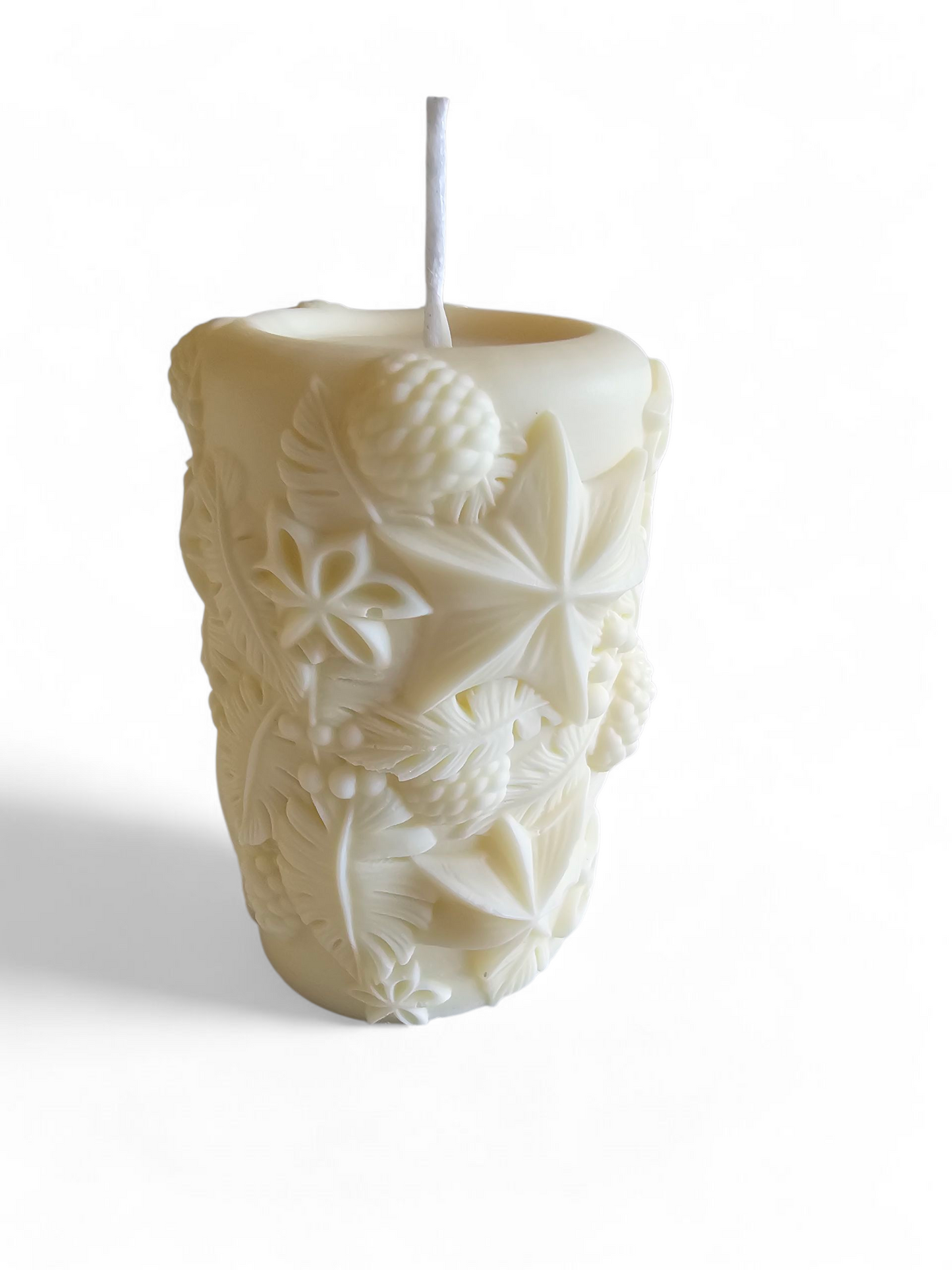 Rosélia Yıldızlı Mum Yılbaşı Konsepti Mum