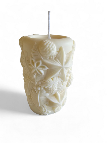 Rosélia Yıldızlı Mum Yılbaşı Konsepti Mum