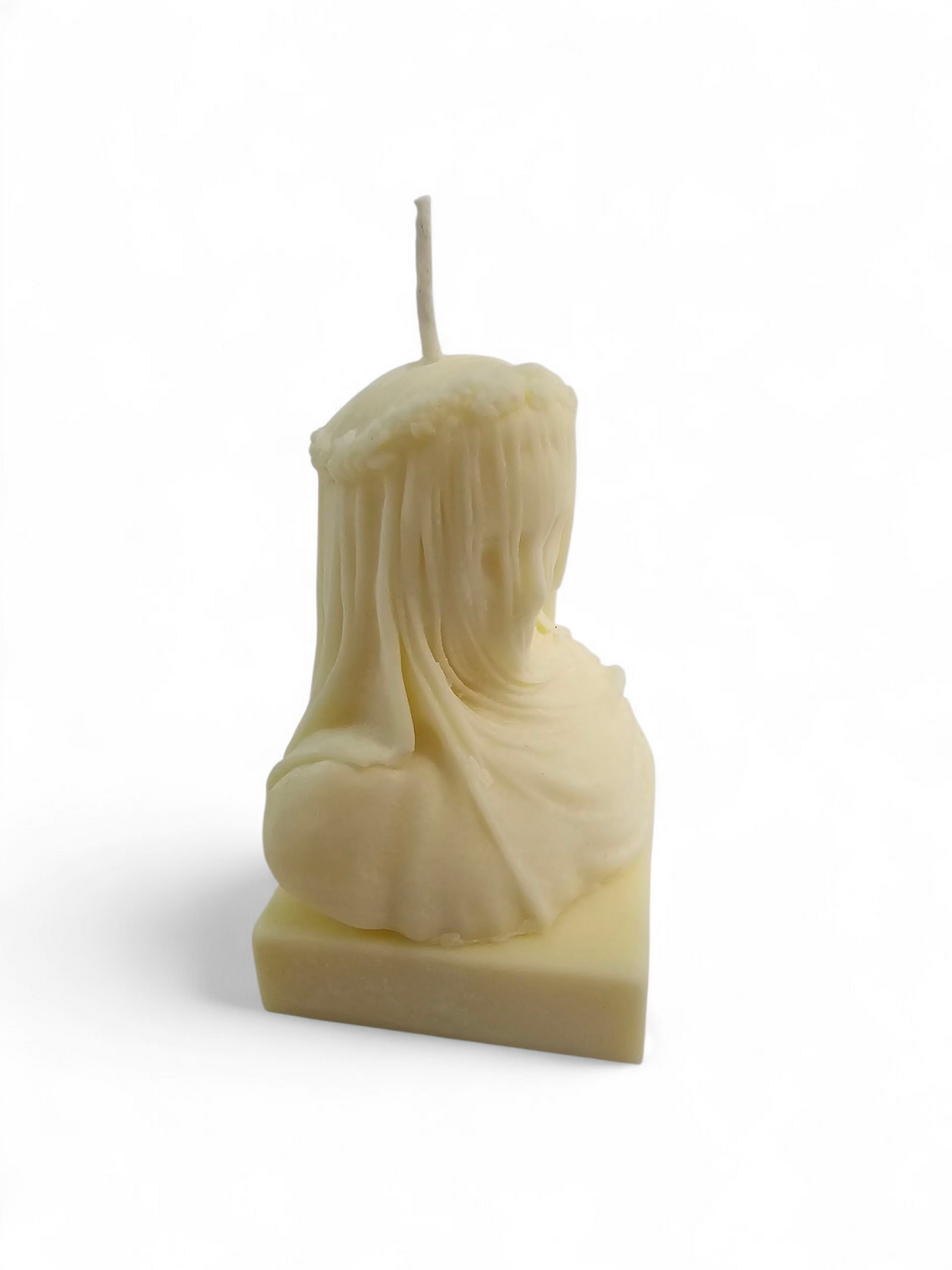 Rosélia Peçeli Kadın Mum (Veiled Woman Candle)