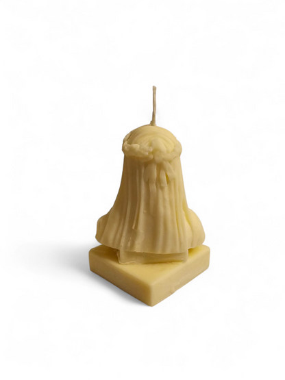 Rosélia Peçeli Kadın Mum (Veiled Woman Candle)