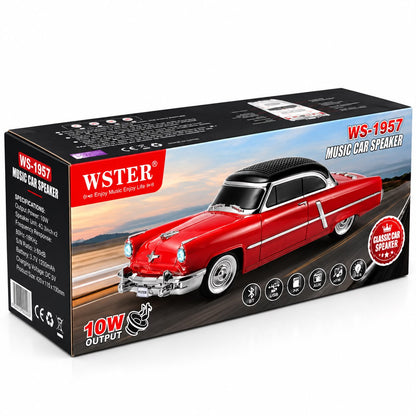 Wster WS-1957 Car Speaker Kablosuz Hoparlör - Speaker NT-117118