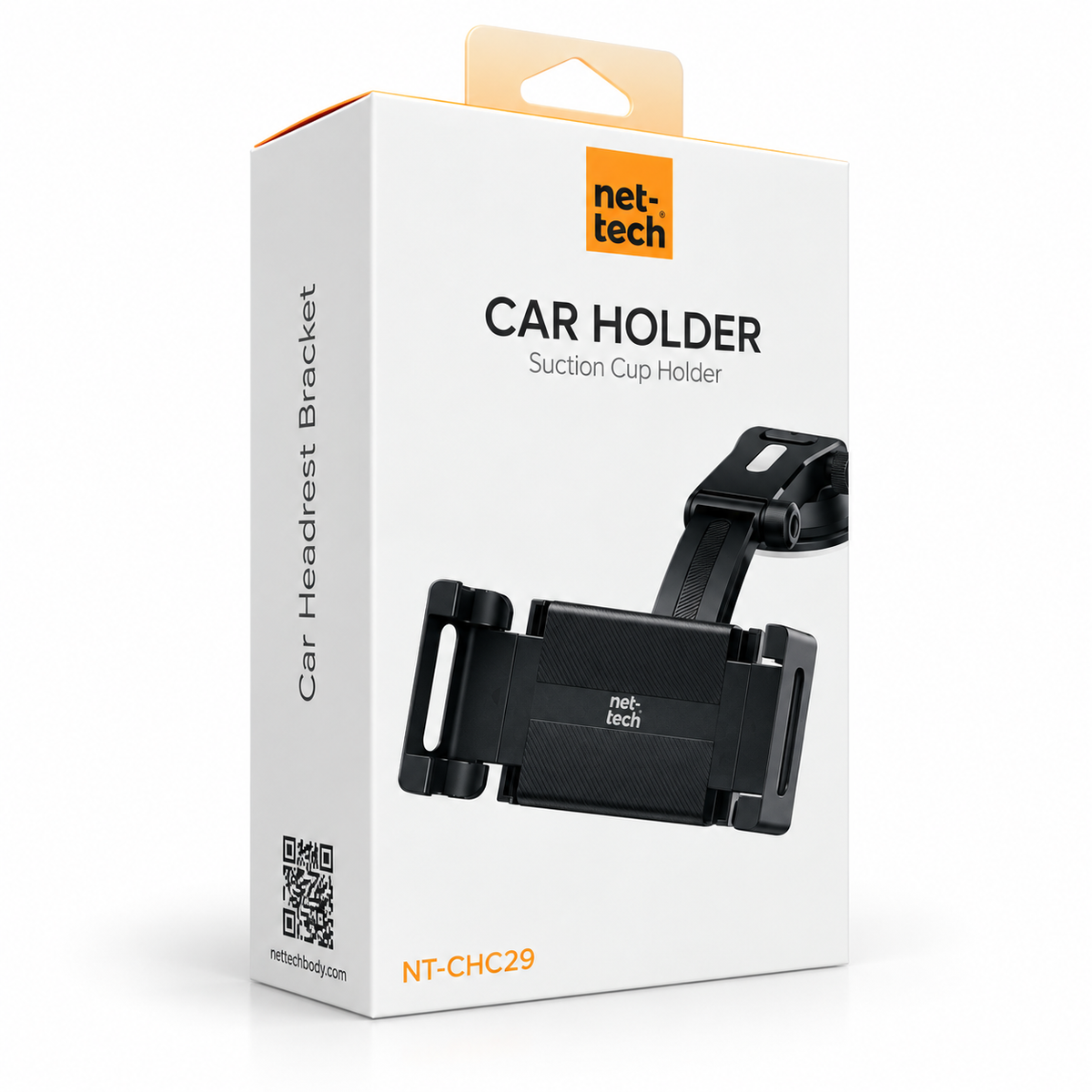 Nettech NT-CHC29 Araç içi Araç Cam İçi Tablet Tutucu (Siyah) NT-110292
