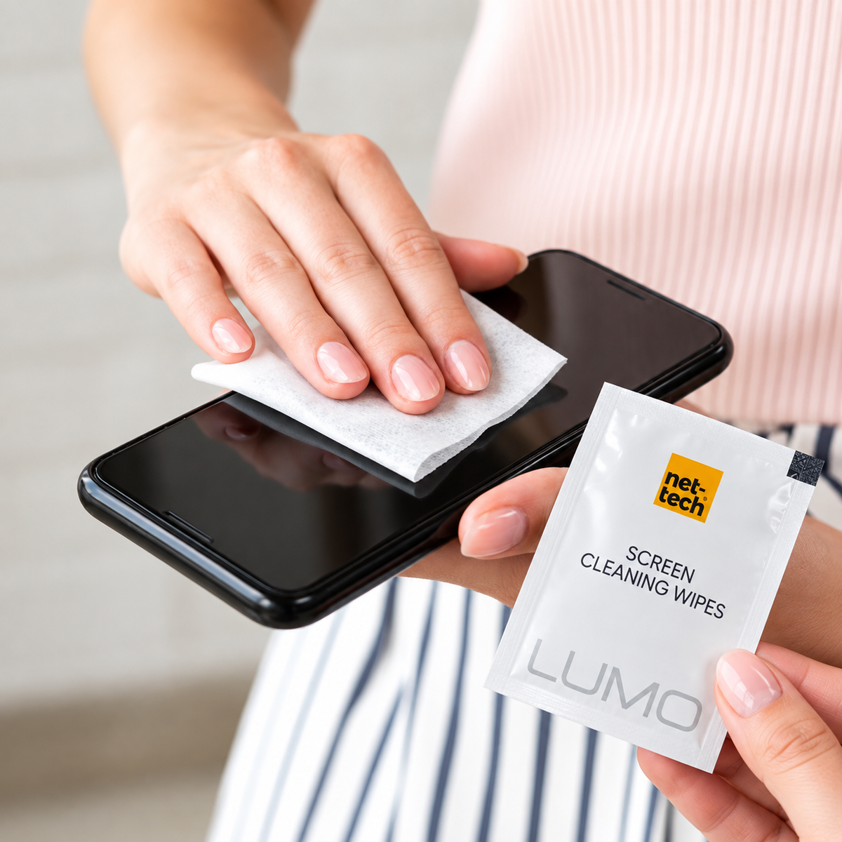 Nettech 30 Lu Ev-Ofis-Okul Ekran Temizleme Mendili NT-96532