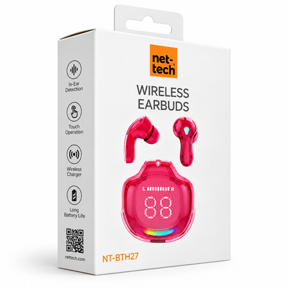 Nettech NT-BTH27 Kulakiçi Bluetooth Kulaklık NT-107864