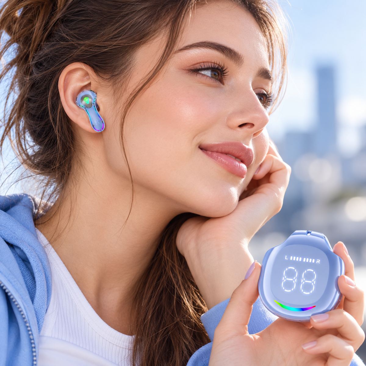 Nettech NT-BTH27 Kulakiçi Bluetooth Kulaklık NT-107864