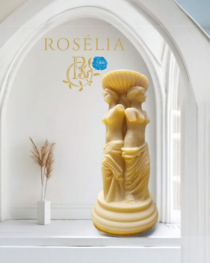 Rosélia Üçlü Venüs Mum