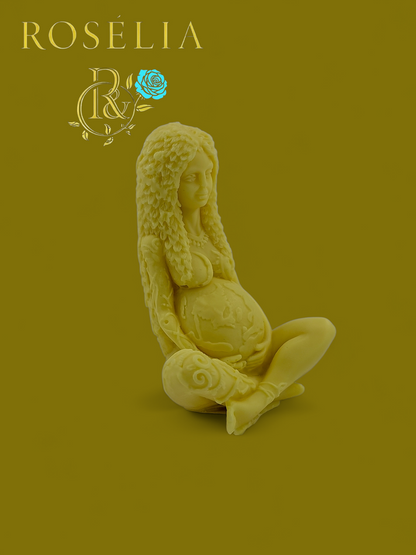 Doğa Ana Mum - El Yapımı Dekoratif Doğa Ana Mum | Rosélia