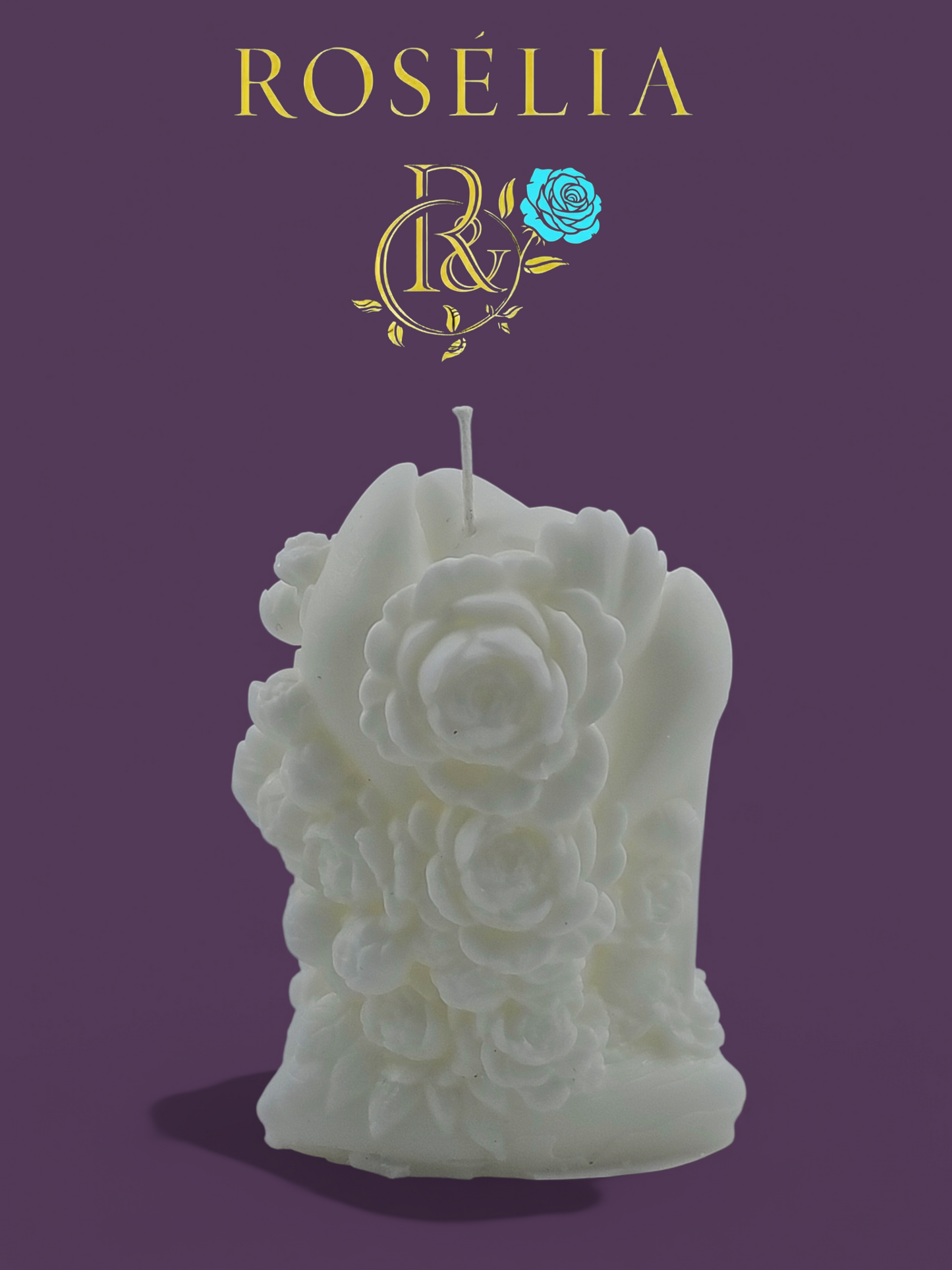 Topuklu Ayakkabı ve Çiçek Detaylı Lady Collection Dekoratif Mum | Rosélia