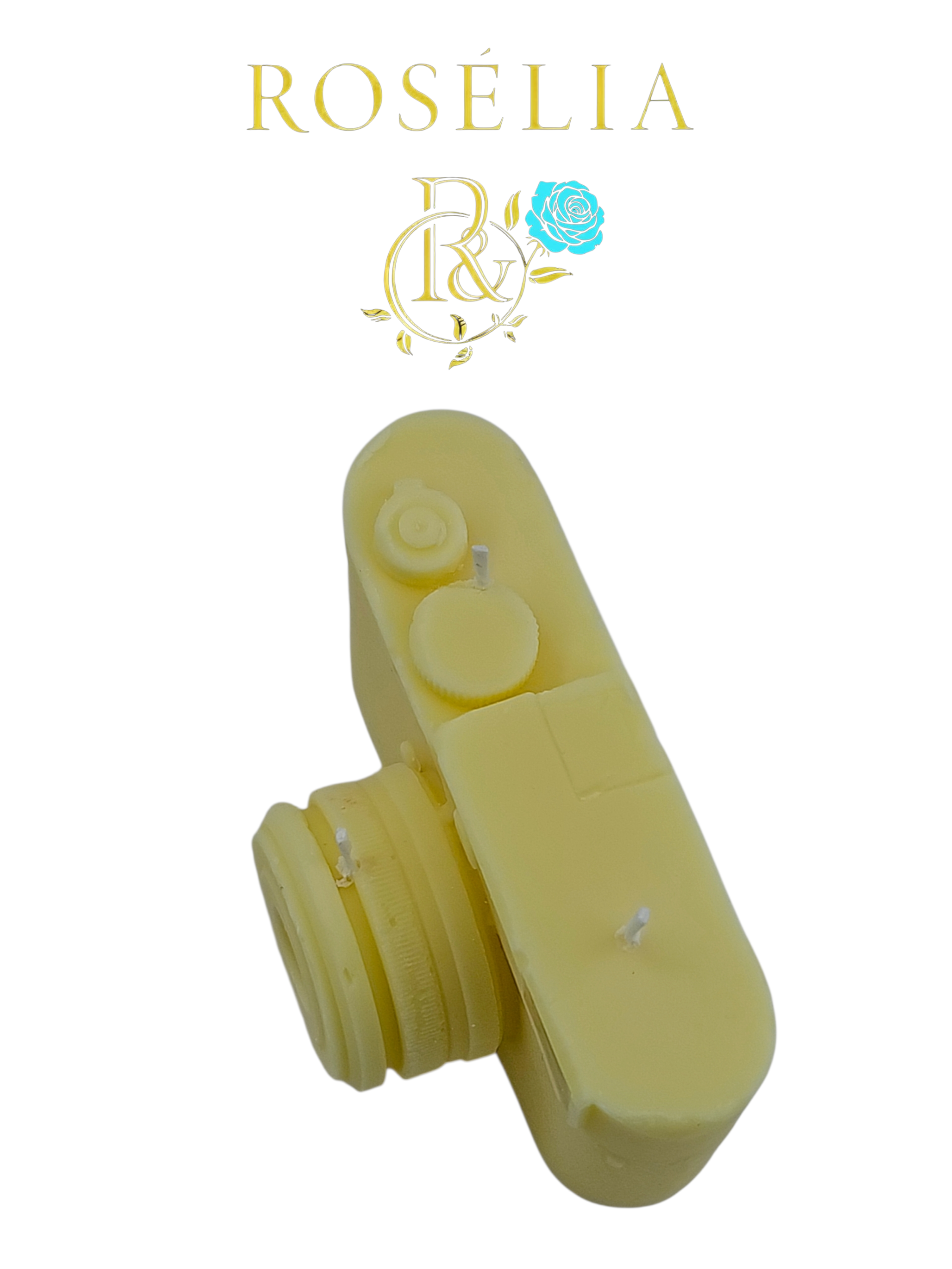 Fotoğraf Makinesi Anıların Işığında Dekoratif Mum | Rosélia