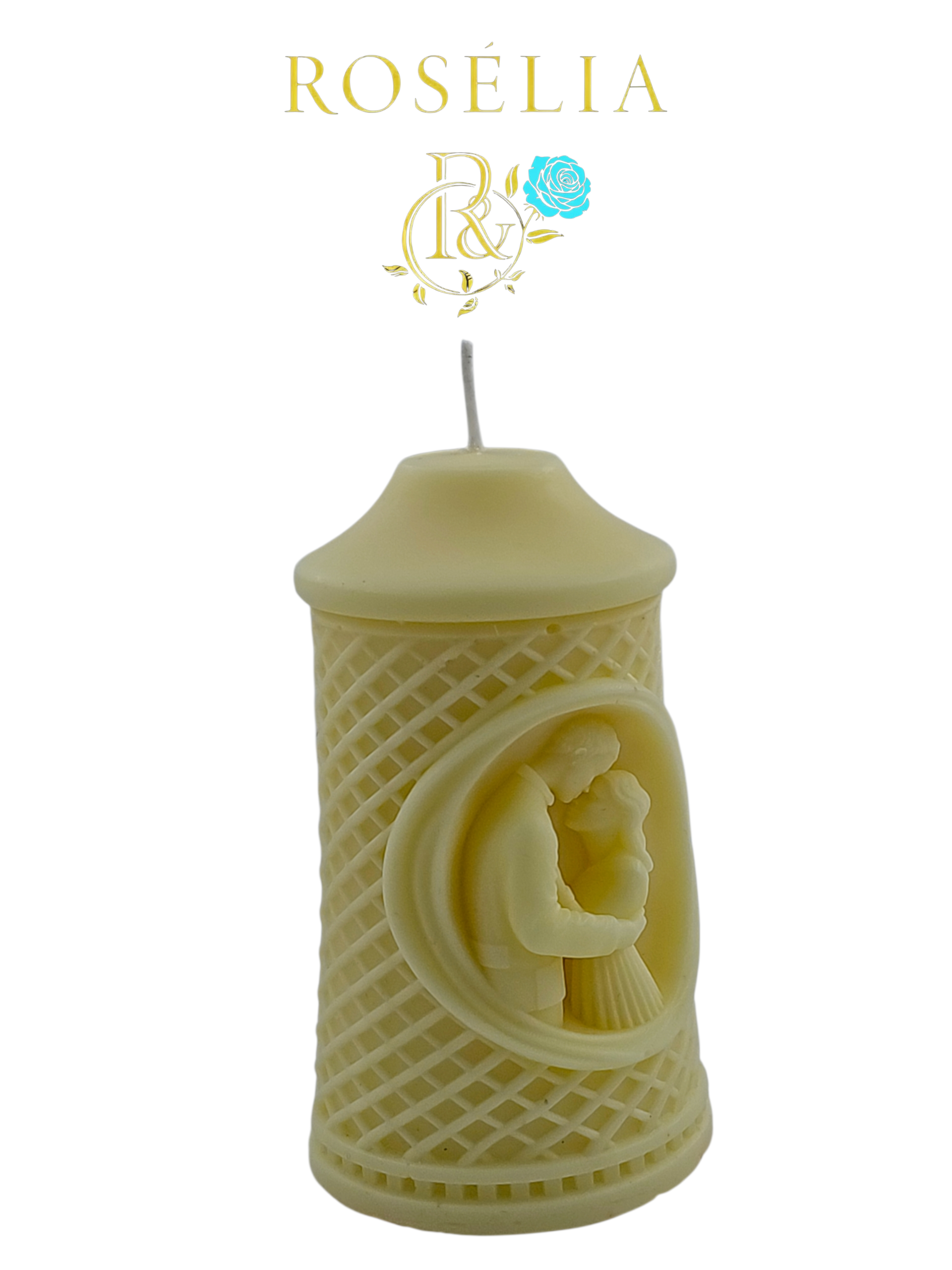 İlk Öpücük Valentine Collection Dekoratif Mum - Sevgililer Günü | Rosélia