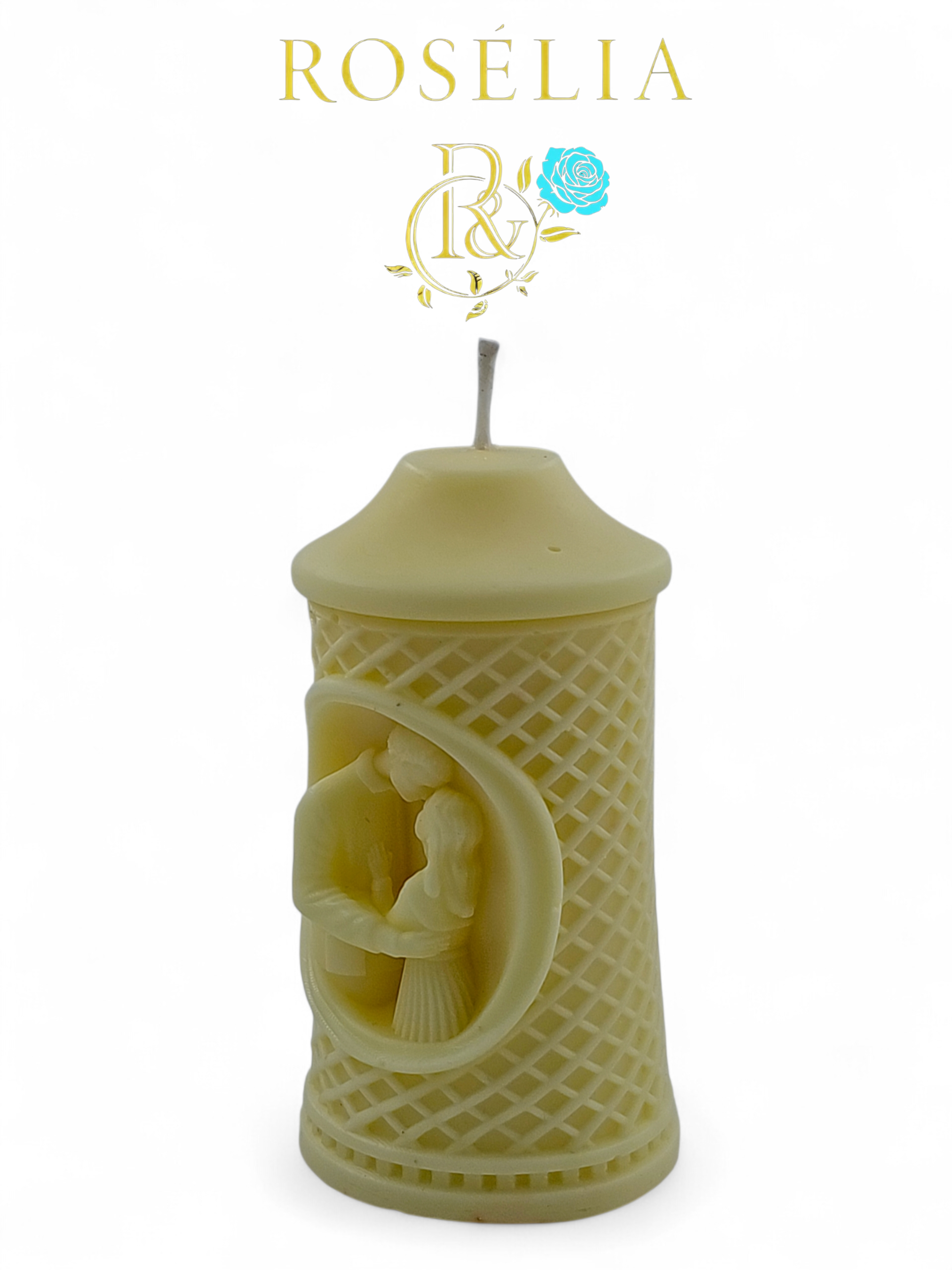 İlk Öpücük Valentine Collection Dekoratif Mum - Sevgililer Günü | Rosélia