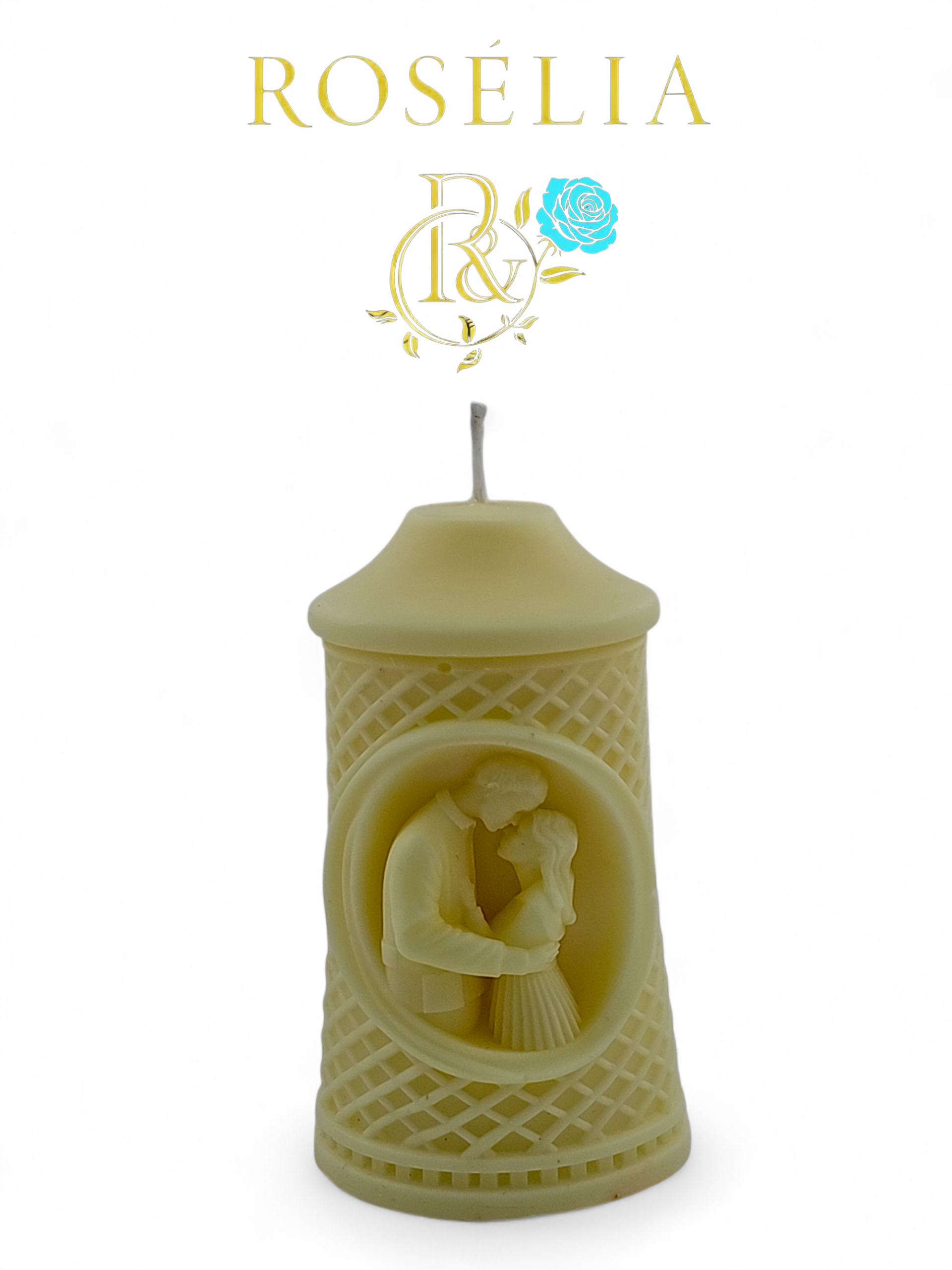 İlk Öpücük Valentine Collection Dekoratif Mum - Sevgililer Günü | Rosélia