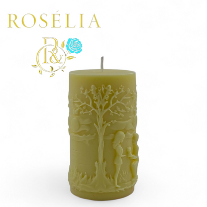Bir "Evet" ile Başlayan Sonsuzluk Valentine Collection Dekoratif Mum - Sevgililer Günü | Rosélia
