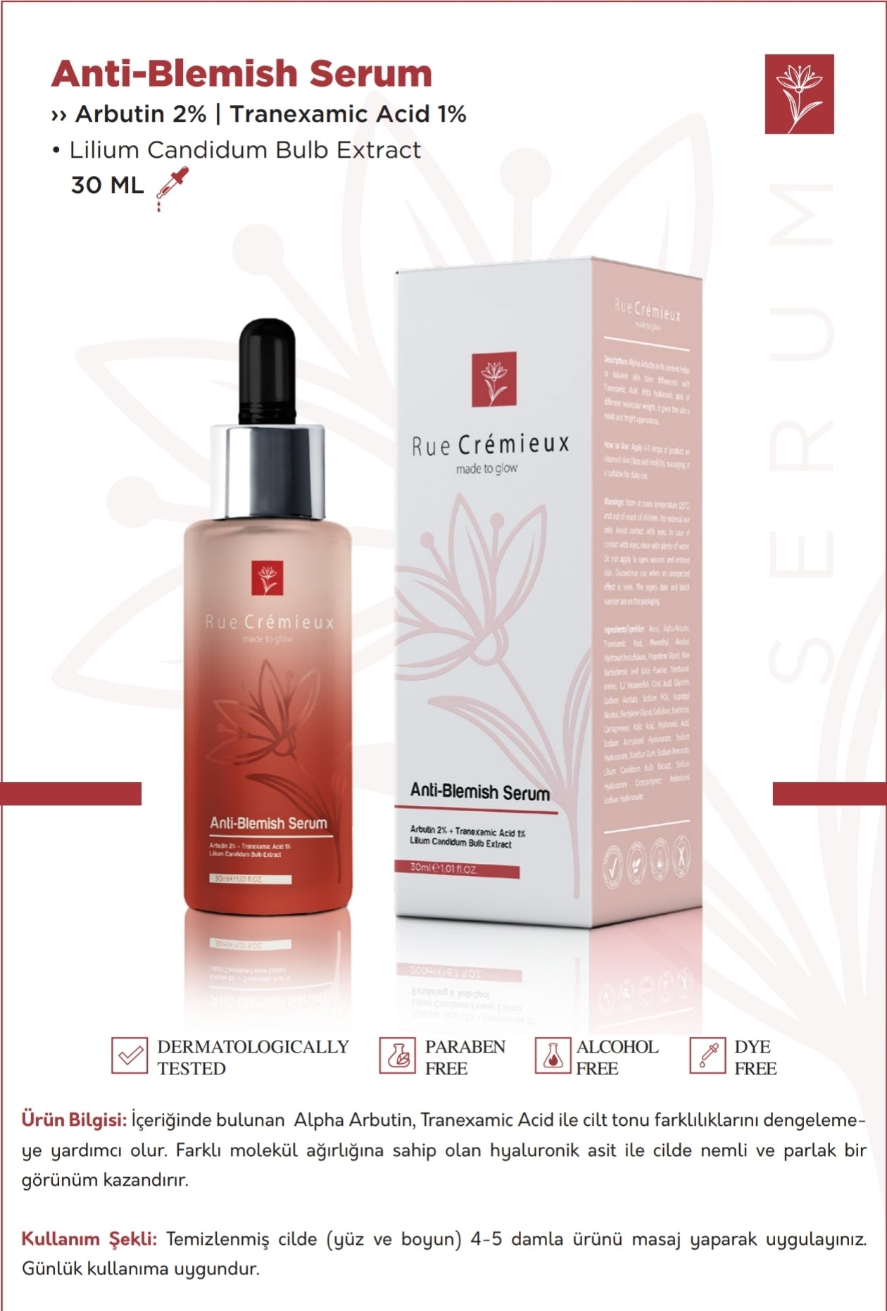 Rue Cremieux Anti Blemish Serum