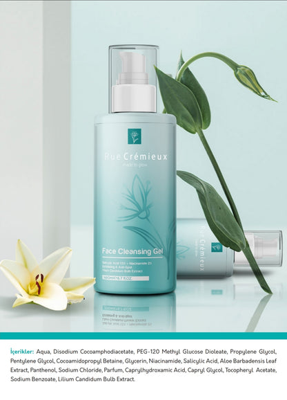 Rue Cremieux Face Cleansing Gel 200ml