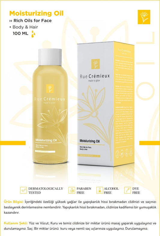 Rue Cremieux Moisturizing Oil 100ml