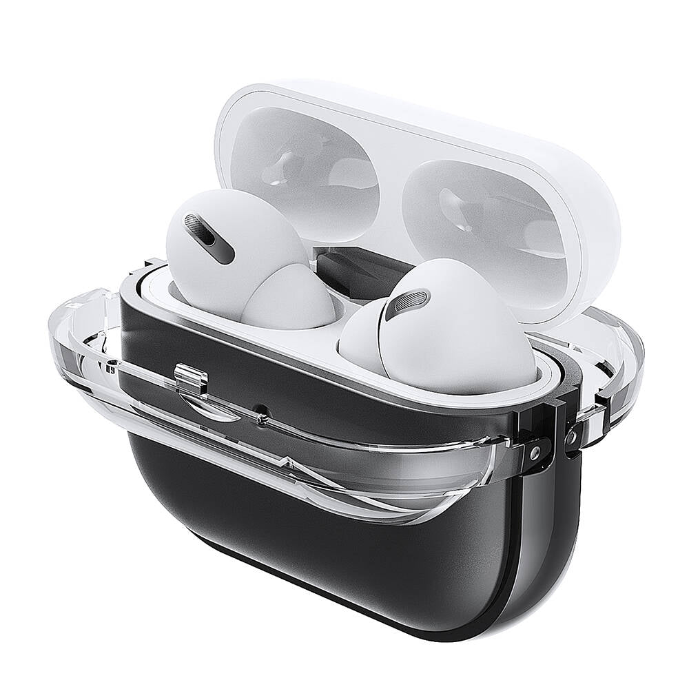 Apple Airpods 3. Nesil Zore Airbag 36 Darbelere Karşı Dayanıklı Kılıf Şeffaf-Beyaz