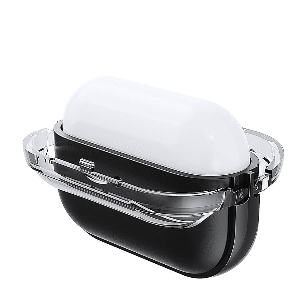 Apple Airpods Pro 2 Zore Airbag 36 Darbelere Karşı Dayanıklı Kılıf Şeffaf-Beyaz