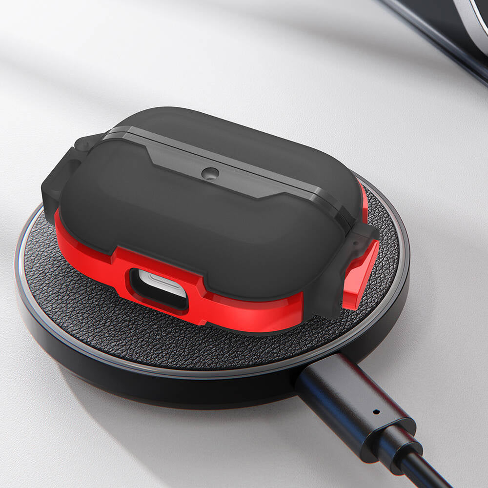 Apple Airpods Pro Zore Airbag 34 Darbelere Karşı Dayanıklı Kılıf Mor