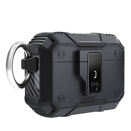 Apple Airpods Pro Zore Airbag 35 Darbelere Karşı Dayanıklı Düğmeli Kılıf Mavi