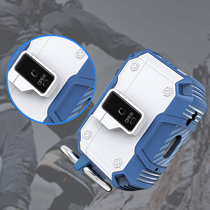 Apple Airpods Pro Zore Airbag 35 Darbelere Karşı Dayanıklı Düğmeli Kılıf Siyah