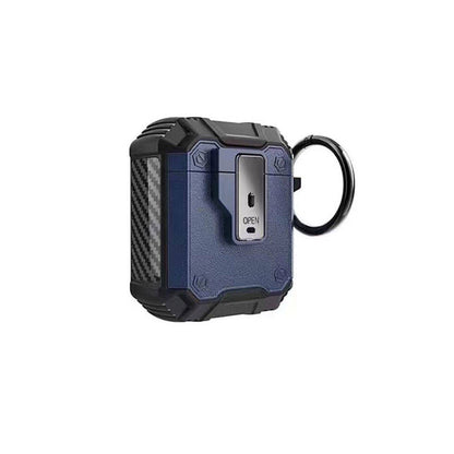 Apple Airpods Zore Airbag 35 Darbelere Karşı Dayanıklı Düğmeli Kılıf Yeşil