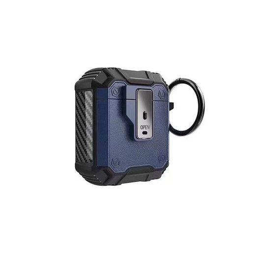 Apple Airpods Zore Airbag 35 Darbelere Karşı Dayanıklı Düğmeli Kılıf Yeşil