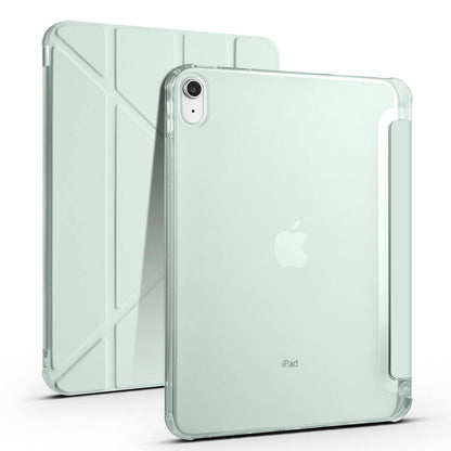 Apple iPad 10.9 2022 (10.Nesil) Kılıf Zore Tri Folding Kalem Bölmeli Standlı Kılıf Mor