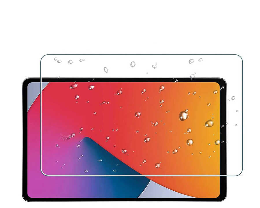 Apple iPad 10.9 2022 (10.Nesil) Zore 5in1 Tablet Temperli Cam Ekran Koruyucu Renksiz