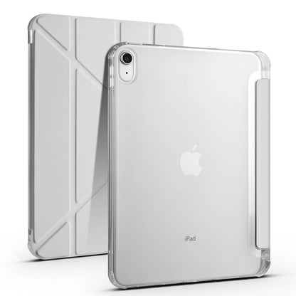 Apple iPad 11.Nesil 2025 Kılıf Zore Tri Folding Kalem Bölmeli Standlı Kılıf Lacivert