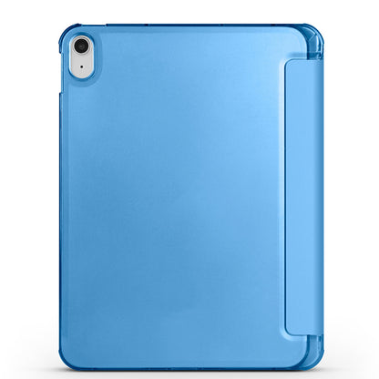 Apple iPad Air 10.9 2022 (10.Nesil) Zore Smart Cover Kalem Bölmeli Standlı 1-1 Kılıf Koyu Pembe