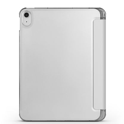 Apple iPad Air 10.9 2022 (10.Nesil) Zore Smart Cover Kalem Bölmeli Standlı 1-1 Kılıf Koyu Pembe