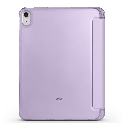 Apple iPad Air 10.9 2022 (10.Nesil) Zore Smart Cover Kalem Bölmeli Standlı 1-1 Kılıf Koyu Pembe