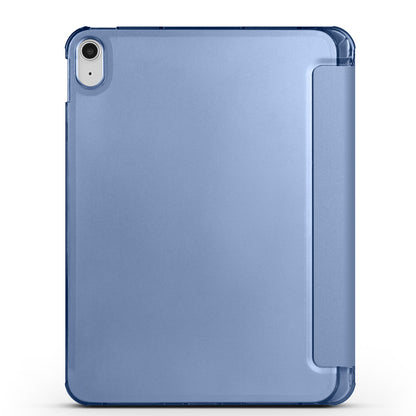 Apple iPad Air 10.9 2022 (10.Nesil) Zore Smart Cover Kalem Bölmeli Standlı 1-1 Kılıf Koyu Pembe