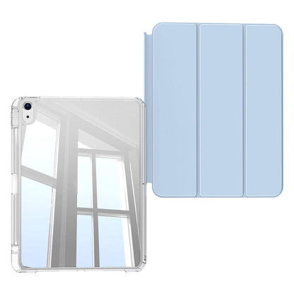 Apple iPad Air 11 2024 Kılıf Magnetik Ayrılabilen Airbagli Zore Sliding Tablet Kılıfı Lacivert