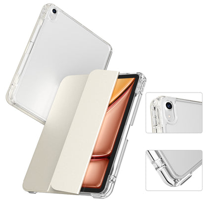 Apple iPad Air 11 2024 Kılıf Magnetik Ayrılabilen Airbagli Zore Sliding Tablet Kılıfı Koyu Yeşil