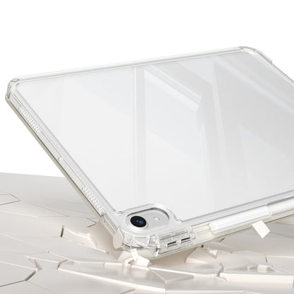 Apple iPad Air 11 2024 Kılıf Magnetik Ayrılabilen Airbagli Zore Sliding Tablet Kılıfı Mavi Açık