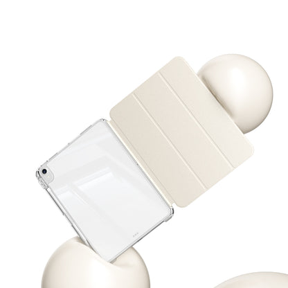 Apple iPad Air 11 2024 Kılıf Magnetik Ayrılabilen Airbagli Zore Sliding Tablet Kılıfı Siyah