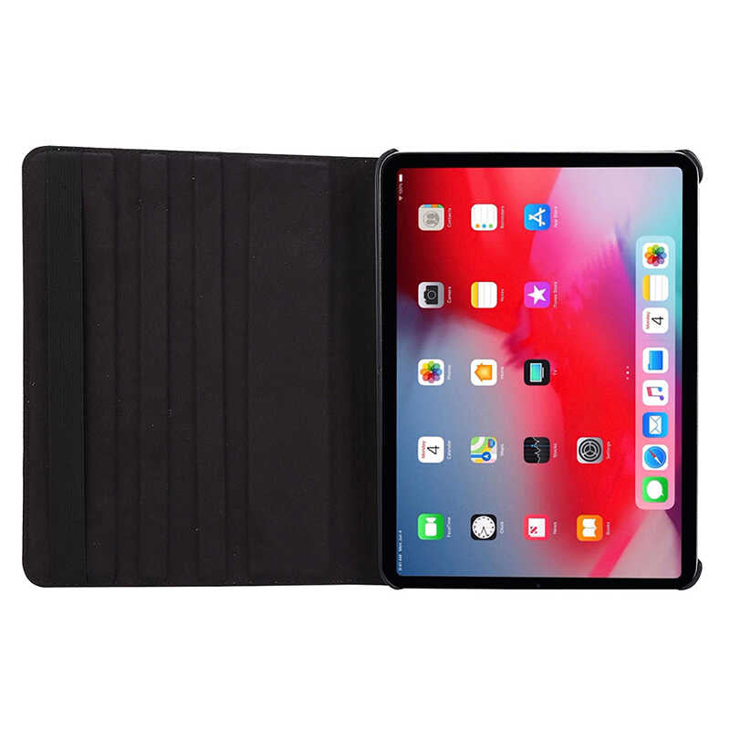 Apple iPad Air 11 2024 Zore Dönebilen Standlı Kılıf Pembe