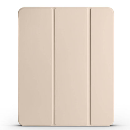 Apple iPad Air 11 2024 Zore Smart Cover Kalem Bölmeli Standlı 1-1 Kılıf Gold